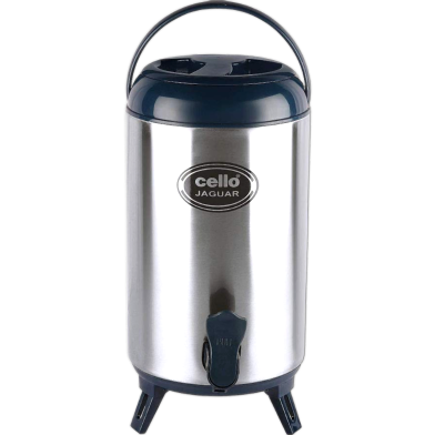Cello Jaguar Stainless Steel Double Walled Water Jug Hot and Cold-10000ml (10 Ltr) image