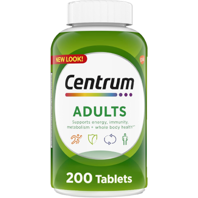 Centrum Adult Multivitamin/Multimineral Supplement With Antioxidants 200 Count image