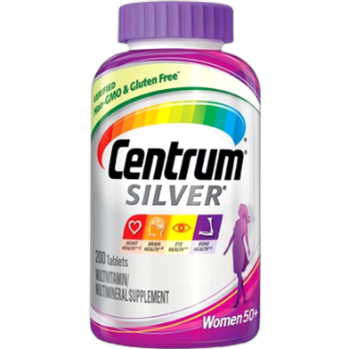 Centrum Silver Multivitamins for Women 50 , Multivitamin/Multimineral with Vitamin D3, B Vitamins, Calcium image