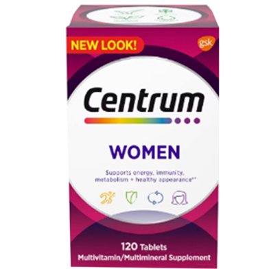 Centrum Women Multivitamins 120 Tablets image