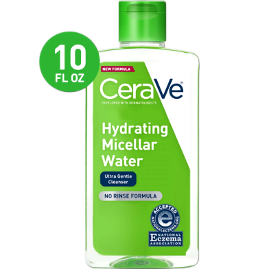 CeraVe Hydrating Micellar Water Ultra Gentle Cleanser 296ml image