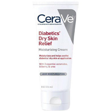CeraVe Moisturizing Cream, Diabetics’ Dry Skin Rescue 236ml image