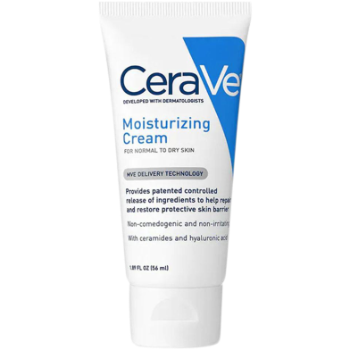 CeraVe Moisturizing Cream For Normal To Dry Skin 56 ml image