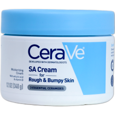CeraVe Salicylic Acid For Rough and Bumpy Skin Moisturizing Cream 340 gm image