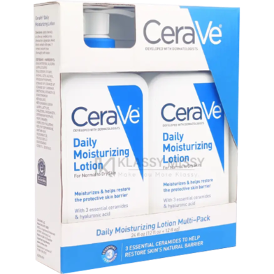 Cera Ve Daily Moisturizing Lotion 2pcs Combo 355 ml X2pc image
