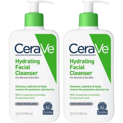 Cera Ve Hydrating Facial Cleanser 2 Pcs Combo 2 X 355ml image