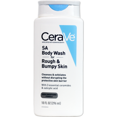 Cerave Body Wash for Rough and Bumpy Skin 296ml image