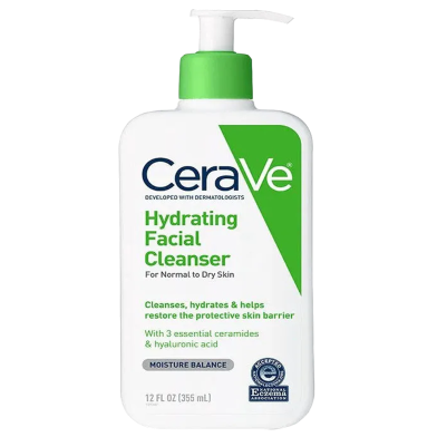 Cerave Hydrating Facial Cleanser 355ml (USA) image