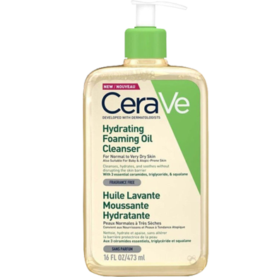 Cerave Hydrating Foaming Oil Cleanser 473ml image