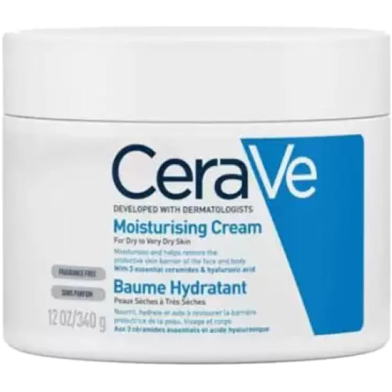 Cerave Moisturising Cream for Dry to Very Dry Skin 340 gm image