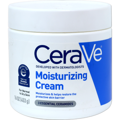 Cerave Moisturizing Cream For Normal To Dry Skin 453gm image