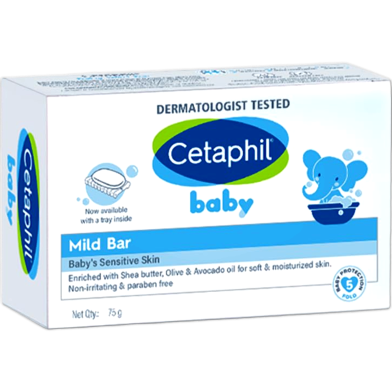 Cetaphil Baby Mild Bar 75gm image
