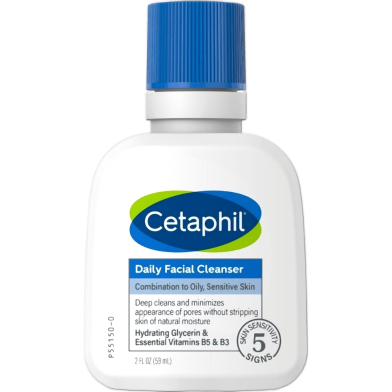 Cetaphil Daily Facial Cleanser Combination to Oily and Sensitive Skin 59ml image