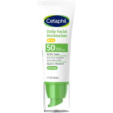Cetaphil Daily Facial Moisturizer Sunscreen Spf 50 50ml image