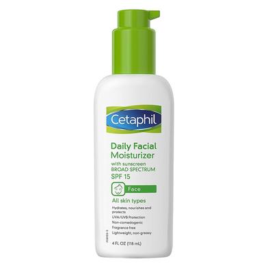 Cetaphil Daily Facial Moisturizer with Sunscreen SPF 15 118ml image