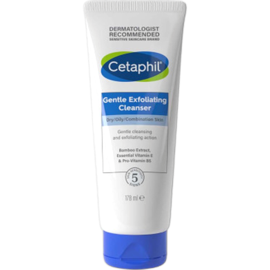 Cetaphil Gentle Exfoliating Cleanser 178 ml image