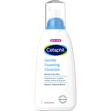 Cetaphil Gentle Foaming Cleanser Dry to Normal, Sensitive Skin 236ml image
