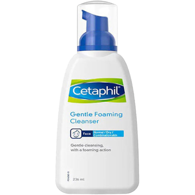 Cetaphil Gentle Foaming Cleanser, Normal, Dry, Combination Skin - 236 ml image