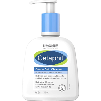 Cetaphil Gentle Skin Cleanser Dry to Normal, Sensitive Skin 250ml image