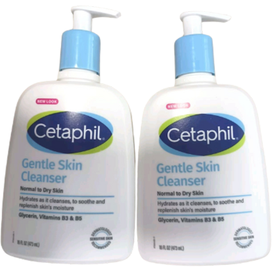 Cetaphil Gentle Skin Cleanser Pack 2 pcs X 591 ml image