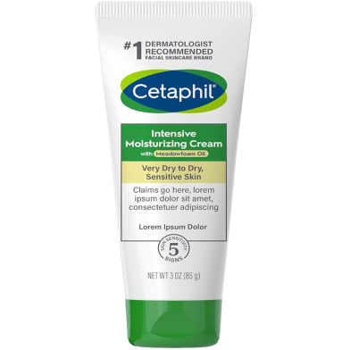 Cetaphil Intensive Moisturizing Cream with Meadowfoam Oil (85gm) image
