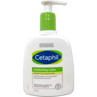 Cetaphil Moisturising Lotion Normal to Dry, Sensitive Skin 236ml image