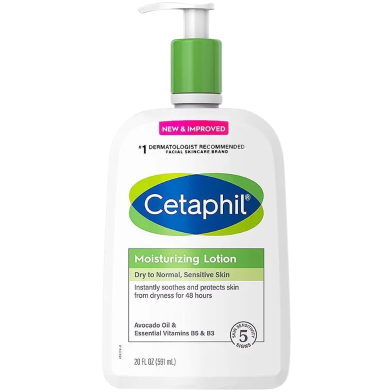 Cetaphil Moisturizing Lotion For Dry To Normal Sensitive Skin 591ml image