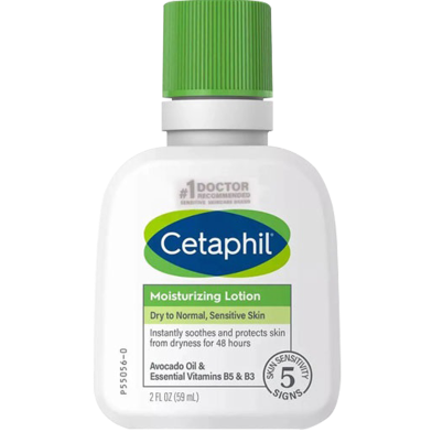 Cetaphil Moisturizing Lotion for Dry to Normal Sensitive Skin - 59ml -302990241358 image