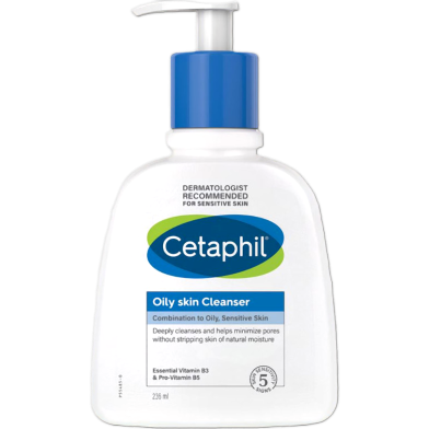 Cetaphil Oily Skin Cleanser (Combination to Oily, Sensitive Skin) 236ml image