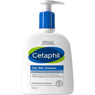 Cetaphil Oily Skin Cleanser Combination to Oily, Sensitive Skin 236ml image