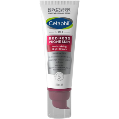 Cetaphil Pro Redness Prone Skin Moisturising Night Cream - 50ml image