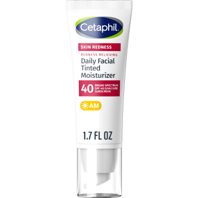 Cetaphil Skin Redness Daily Facial Tinted Moisturizer Sunscreen AM SPF40 50 ml image
