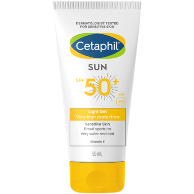 Cetaphil Very High Protection Light Gel Sun Spf50 Plus 50ml image
