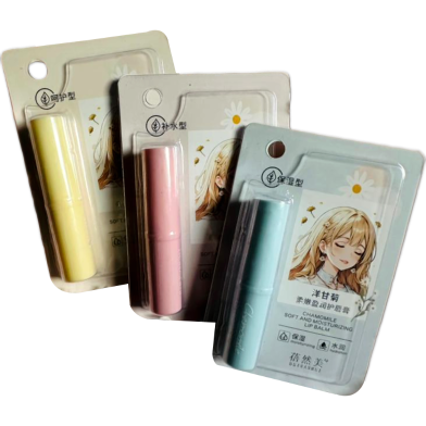 Chamomile Soft and Moisturizing Lip Balm - 1pcs (Multicolour) image