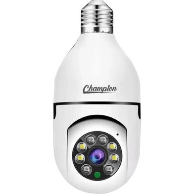 Champion 1 Mp V380 Pro Champion Brand 720p Hd Best Quality Bulb Holder Camera image