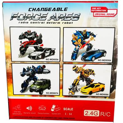 Changeable force ares radio control deform robot remote control
