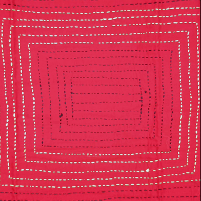 Chayabrikkho Hand Stich Red NakshiKatha (02) image