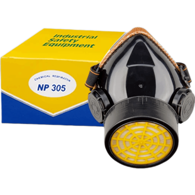 Chemical Mask NP-305 Black Chemical Gas Mask image
