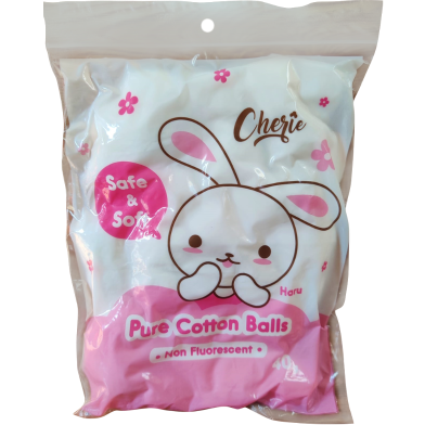 Cherie Safe And Soft Haru Pure Cotton Balls 40gm image