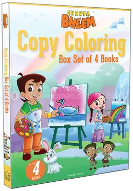 Chhota Bheem - Copy Coloring Box Set of 4 Books