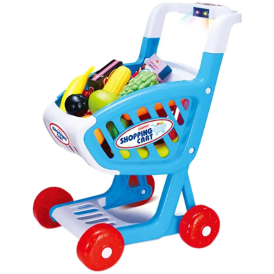 Children Emulation Cart Supermarket Cash Register Toys Male And Female Children'S Play 1-2-3 Years Old Baby Trolley -132114239 image