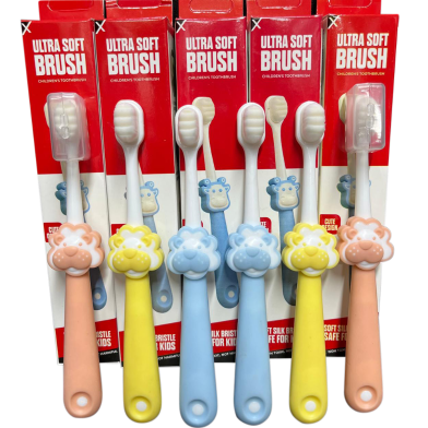 FEXJA Children's ultra soft toothbrush, pack for early age, 2-6-12 years -1pcs image