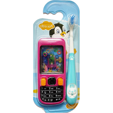 China Baby Toothbrush With 1 Mobile Water Toy (Any Colour) image