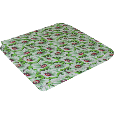 Allora China Rose AC Kantha 7 ft x 8.3 ft – Green image