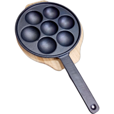 Chinis 20cm Cast Iron Pitha Maker – Durable Non-Stick Cooking Pan image