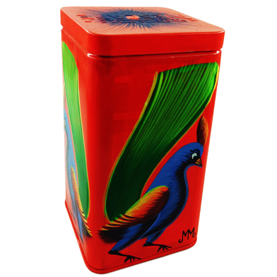 Chintar Khorak Tinbox Red Colour (Moyour Printed) image