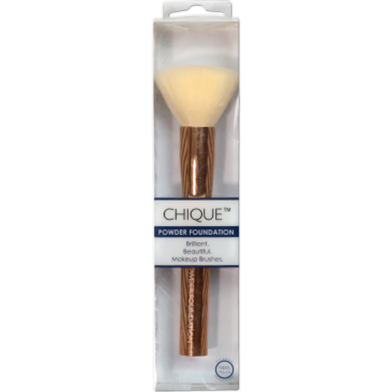Chique Rose Gold Powder Foundation Brush image