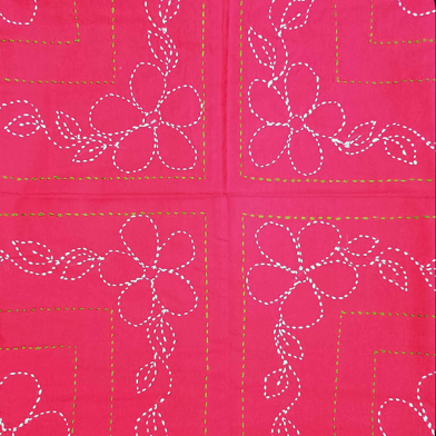 Chyabrikkho Hand Stich Red Nokshikatha (01) image