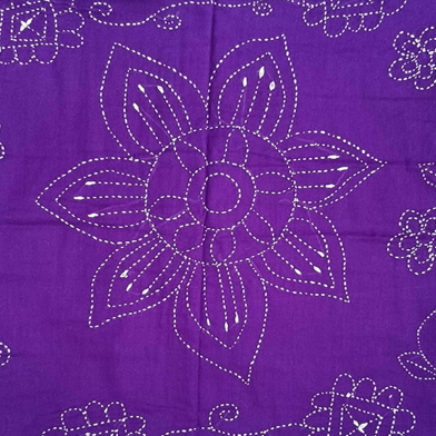 Chyabrikkho Hand Stich Violet Nakshikatha (01) image
