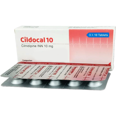 Cildocal 10 mg Tablet 10's Strip image